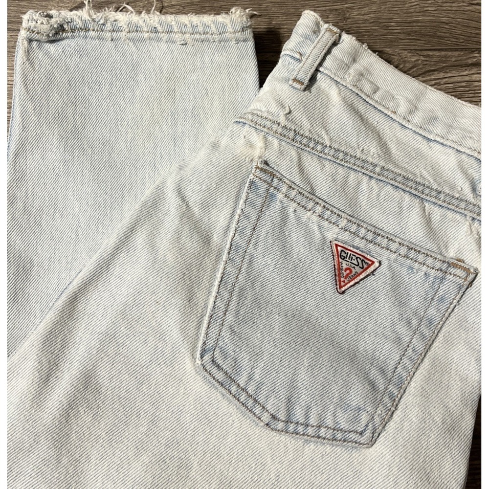 Guess Jeans Women's Vintage 1050 High Rise Tapered Mom Style Jeans SZ 31 (27x30)